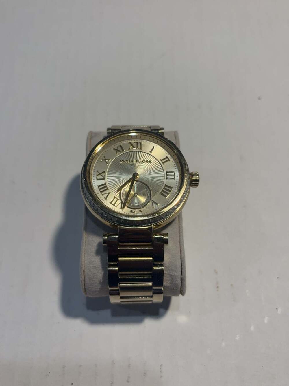 Michael Kors Skylar MK5867 Champagne Dial Gold-tone Ladies Watch